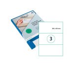 Etiquette Rillprint 210x99mm transparent mat 75 étiquettes