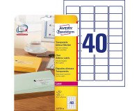 Etiquette d'adresse, 45,7 x 25,4 mm