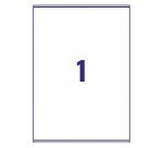 Avery Recycled Laser Labels LR7167 White 100 labels per pack