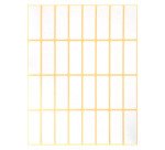 Multi-purpose label 38 x 14 mm white - Pack of 928