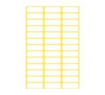 Etiket Avery 3073 20x8mm wit 234 stuks