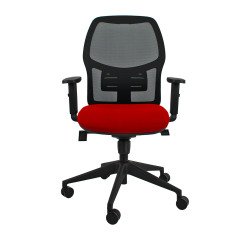 Sedia ergonomica Q3 Unisit schienale in rete nero seduta colorata