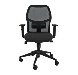 Sedia ergonomica Q3 Unisit schienale in rete nero seduta colorata