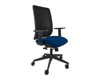 En_sedia ergonomica 911 braccioli 1d blu