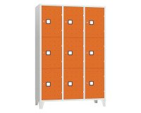 Armadio spogliatoio guardaroba monoblocco 9 posti