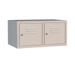 Sopralzo per armadio spogliatoio monoblocco 2 posti l x p x h 102 x 50 x 39 cm