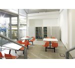 Armadio multiuso monoblocco con 4 ripiani l x p x h 100 x 40 x 180 cm
