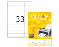 Etiquette universelle, 70 x 25,4 mm, blanc