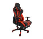 Poltrona Gaming Racing con poggiagambe reclinabile