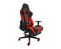 Poltrona Gaming Racing con poggiagambe reclinabile