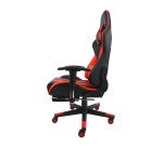 Poltrona Gaming Racing con poggiagambe reclinabile