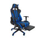 Poltrona Gaming Racing con poggiagambe reclinabile