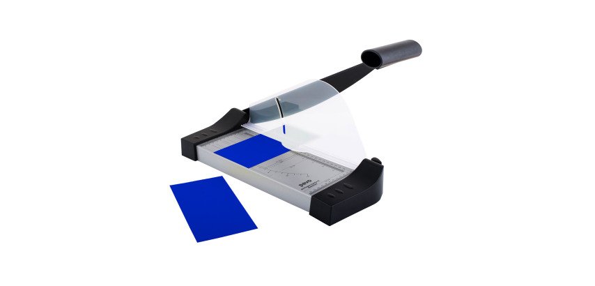 Guillotina de papel de escritorio Pavo Cutter II A4 - Capacidad para 12 hojas
