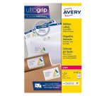 Etiquette d'adresse, 63,5 x 33,9 mm, blanc