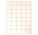 Multi-purpose label 22 x 18 mm white - Pack of 1200