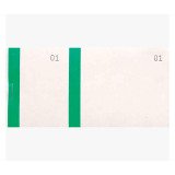 Bloc vendeur 100 feuillets vert -  60 x135 mm