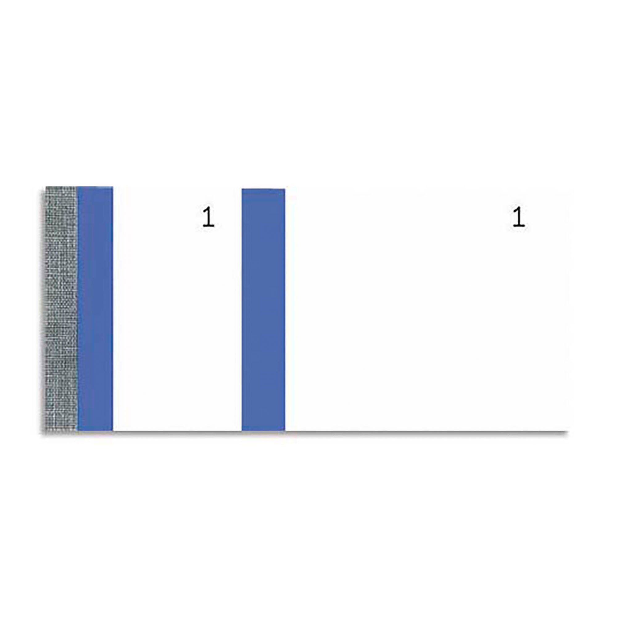 Bloc Vendeur Bleu 60x135 Mm Par 10 - Bloc De Papier ELVE Numéroté 100 Feuillets Recyclé Fabrication Française