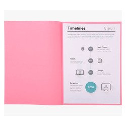 Sous-chemise standard 60 g Exacompta 22 x 31 cm couleurs assorties - Paquet de 100