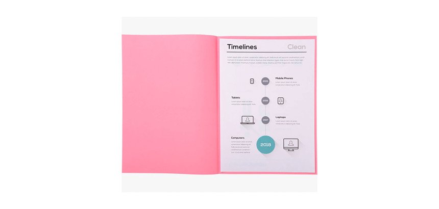 Sous-chemise standard 60 g Exacompta 22 x 31 cm couleurs assorties - Paquet de 100