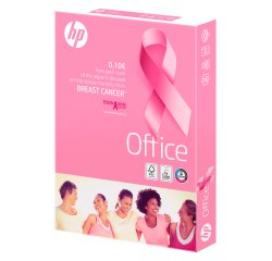 Papel blanco A4 80 g HP Breast Cancer - Paquete de 500 hojas