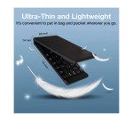 Techly IDATA KB-R109L tastiera Ufficio USB + PS/2 Italiano Nero pieghevole