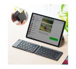 Techly IDATA KB-R109L tastiera Ufficio USB + PS/2 Italiano Nero pieghevole