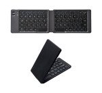 Techly IDATA KB-R109L tastiera Ufficio USB + PS/2 Italiano Nero pieghevole