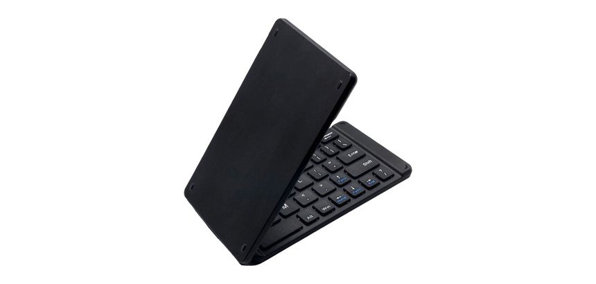 Techly IDATA KB-R109L tastiera Ufficio USB + PS/2 Italiano Nero pieghevole
