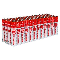 Alkaline battery Bruneau LR03 AAA - Pack of 48