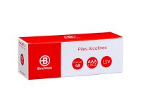 Bruneau - Pack de 48 piles Alcalines AAA/LR03 - 1,5