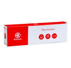Pile alcaline Bruneau Stilo AA LT06 24 pz