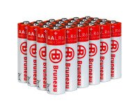 Pilas LR06 AA Bruneau - Paquete de 24