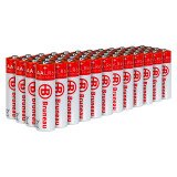Bruneau - Pack mit 48 Alkaline-Batterien AA/LR06 - 1,5 V