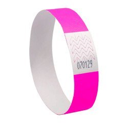En_braccialetti identificativi in tyvek - rosa fl
