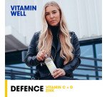 Eau vitaminée Vitamin Well Defence Citron et fleurs de sureau 50 cl - 24 bouteilles