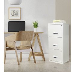 Archivador metálico Budget 3 cajones