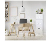 Archivador metálico Budget 4 cajones