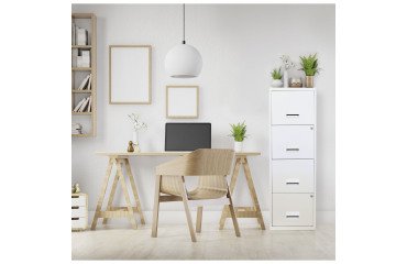 Archivador metálico Budget 4 cajones