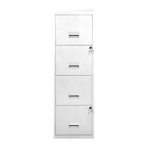 Archivador metálico Budget 4 cajones Blanco