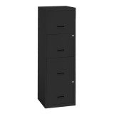 Classeur monobloc Budget 4 tiroirs anthracite