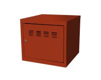 Casillas Metálicas de color