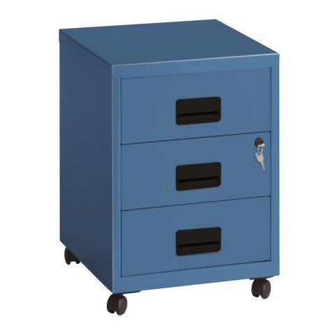 Cajonera Budget 3 cajones Design azul