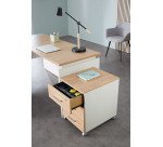 Cajonera Movil Intuitiv 3 cajones Roble