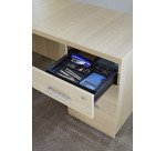 Cajonera con extensión altura de escritorio Shiny