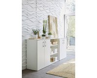 Armadio basso in legno h.100 x l.80 cm ecla