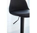 Tabouret Kocy - Réglable en hauteur - Pied noir