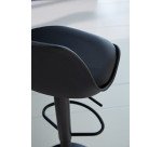 Tabouret Kocy - Réglable en hauteur - Pied noir