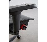 Chaise ultra-ergonomique ERGOHUMAN ULTIMATE avec accoudoirs et appuie-tête réglables