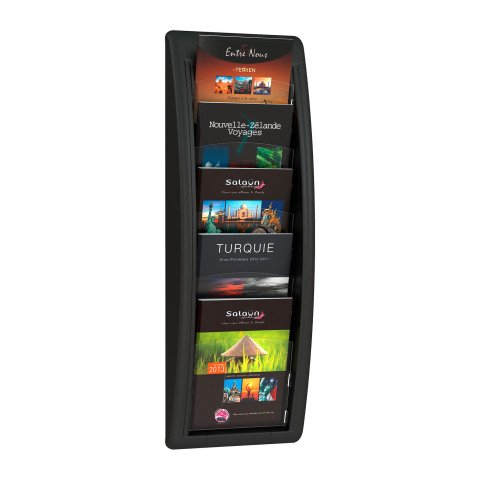 Expositor mural Quick fit A5 Aluminio