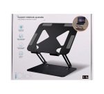 Support notebook ajustable en aluminium IClick noir